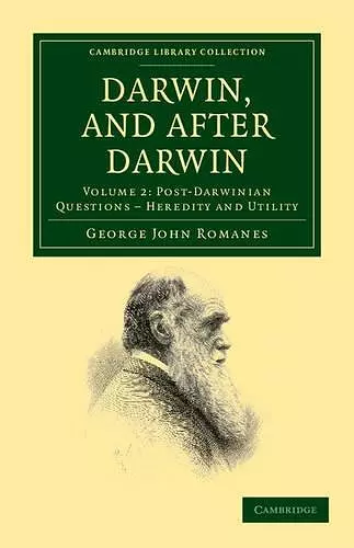 Darwin, and after Darwin cover