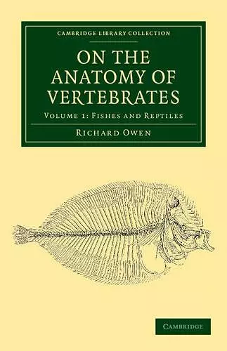 On the Anatomy of Vertebrates cover