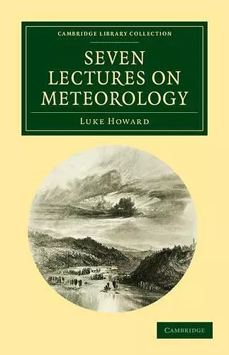 Seven Lectures on Meteorology cover