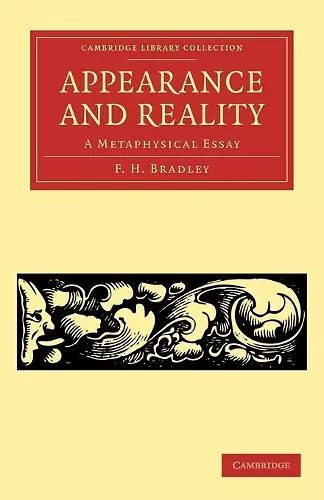 Appearance and Reality cover