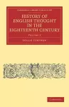 History of English Thought in the Eighteenth Century cover