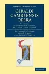 Giraldi Cambrensis opera cover