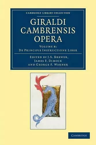 Giraldi Cambrensis opera cover