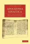 Apocrypha Sinaitica cover