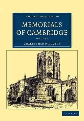 Memorials of Cambridge cover