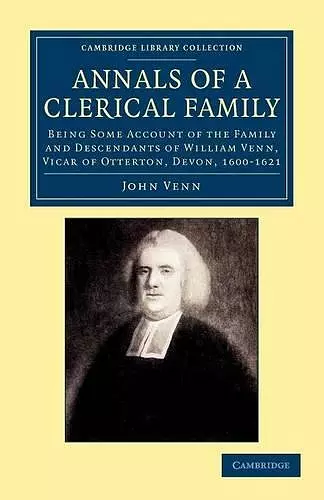 Annals of a Clerical Family cover