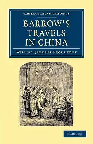 Barrow's Travels in China cover