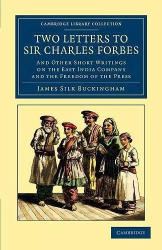 Two Letters to Sir Charles Forbes cover