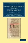 Ricardi de Cirencestria speculum historiale de gestis regum Angliae cover