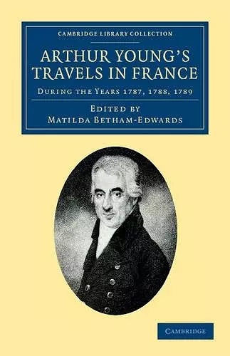 Arthur Young's Travels in France cover