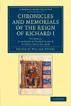 Chronicles and Memorials of the Reign of Richard I cover