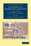The Chronicle of Pierre de Langtoft cover