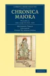 Matthaei Parisiensis Chronica majora cover