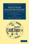 Registrum Malmesburiense cover