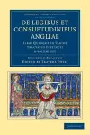 De legibus et consuetudinibus Angliae 6 Volume Set cover