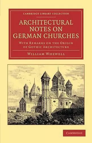 Architectural Notes on German Churches cover