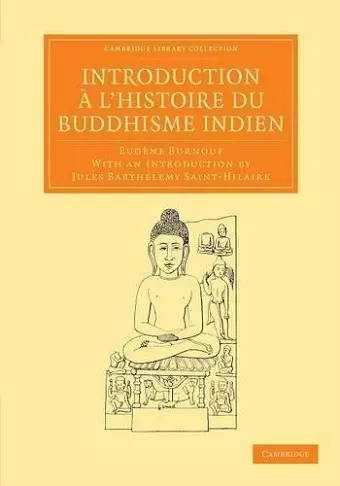 Introduction à l'histoire du Buddhisme Indien cover