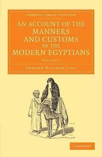 An Account of the Manners and Customs of the Modern Egyptians cover