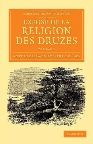 Exposé de la religion des Druzes cover