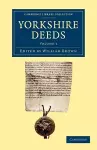 Yorkshire Deeds: Volume 1 cover