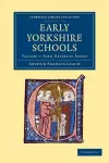 Early Yorkshire Schools cover