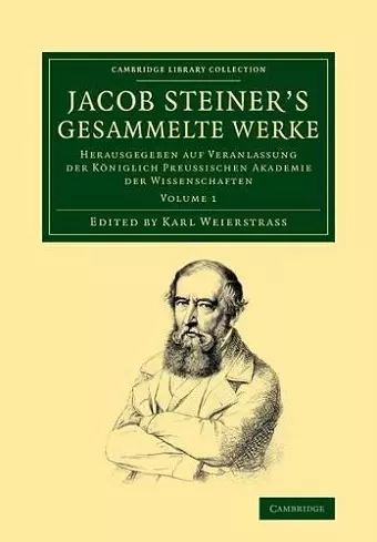 Jacob Steiner's Gesammelte Werke cover