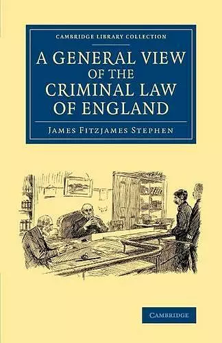 A General View of the Criminal Law of England cover