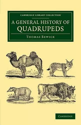 A General History of Quadrupeds cover