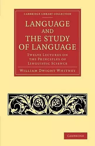 Language and the Study of Language cover