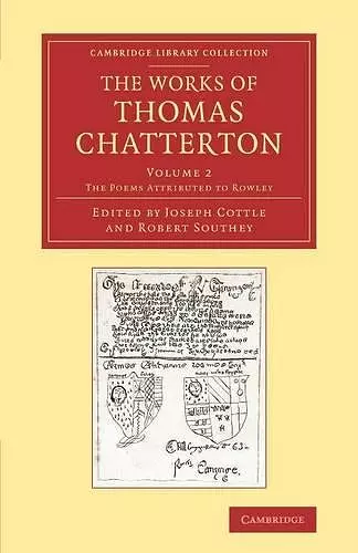 The Works of Thomas Chatterton cover