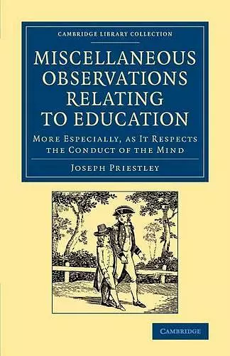 Miscellaneous Observations Relating to Education cover