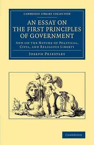 An Essay on the First Principles of Government cover