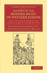 History of the Modern Music of Western Europe cover