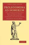 Prolegomena ad Homerum cover