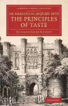 An Analytical Inquiry into the Principles of Taste cover