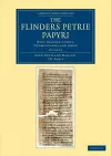 The Flinders Petrie Papyri cover