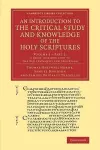 An Introduction to the Critical Study and Knowledge of the Holy Scriptures: Volume 2, A Brief Introduction to the Old Testament and Apocrypha, Part 2 cover