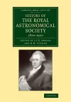 History of the Royal Astronomical Society, 1820-1920 cover