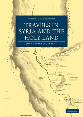 Travels in Syria and the Holy Land cover