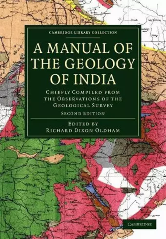 A Manual of the Geology of India cover