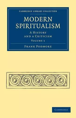 Modern Spiritualism cover