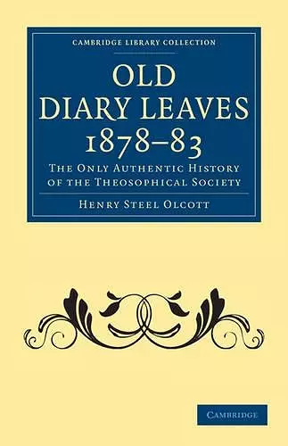 Old Diary Leaves 1878–83 cover