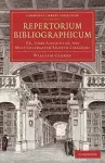 Repertorium bibliographicum cover