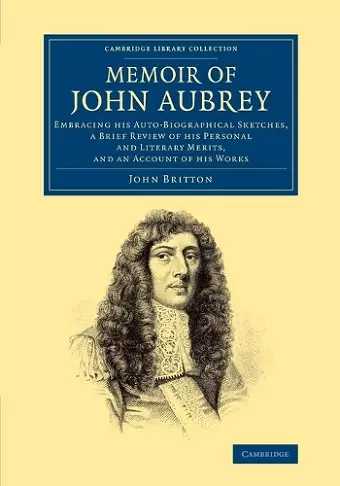 Memoir of John Aubrey cover