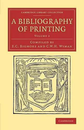 A Bibliography of Printing cover