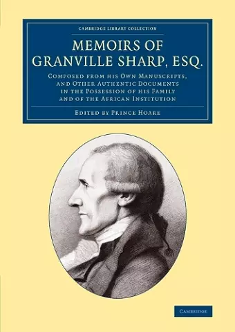 Memoirs of Granville Sharp, Esq. cover