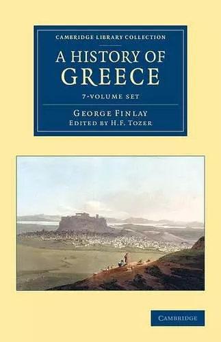 A History of Greece 7 Volume Set cover