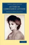 Letters of Constance Lytton cover