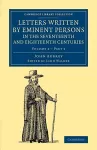 Letters Written by Eminent Persons in the Seventeenth and Eighteenth Centuries cover