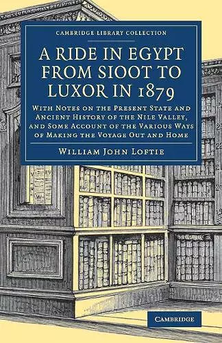 A Ride in Egypt from Sioot to Luxor in 1879 cover